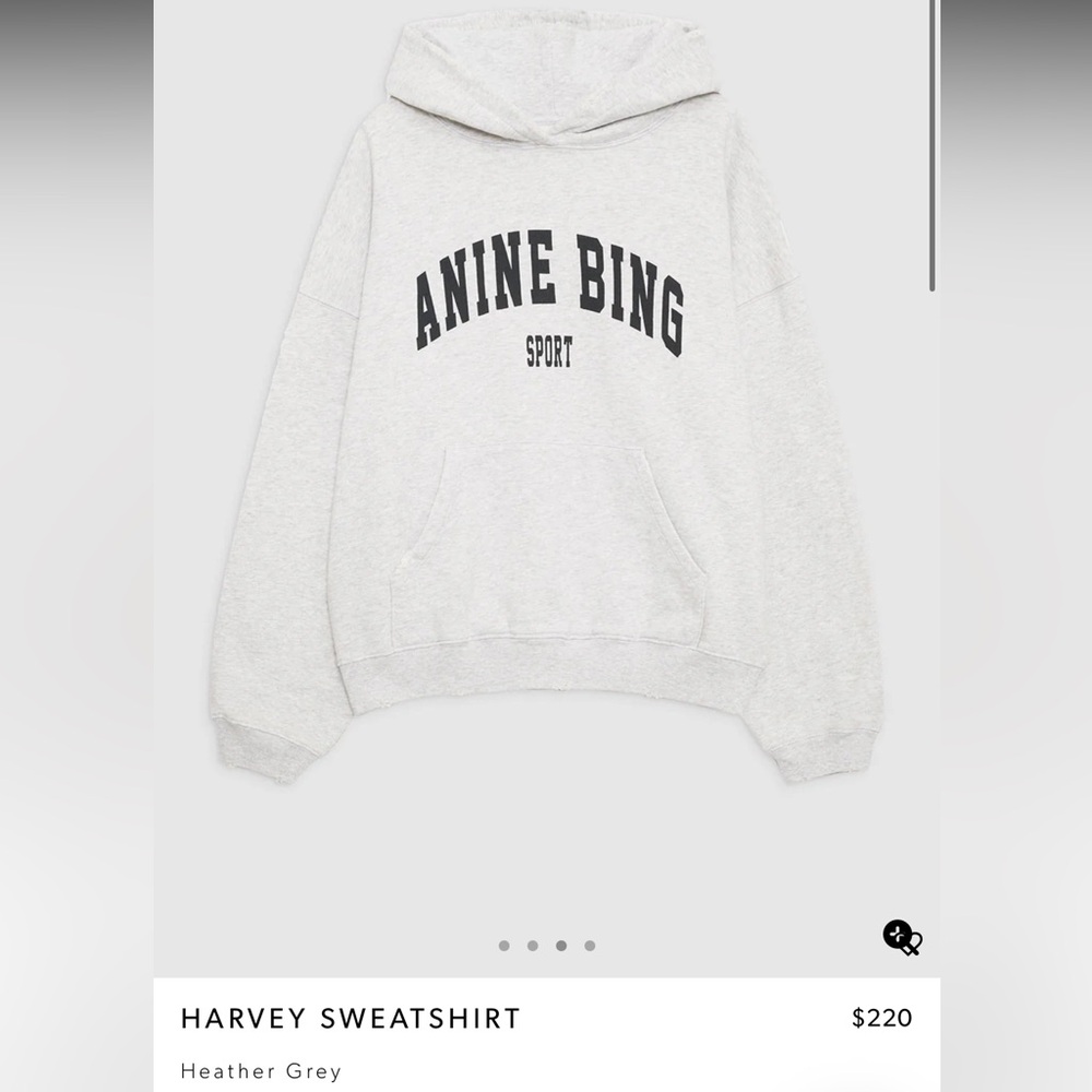 Anine Bing Harvey sweatshirt hoodie